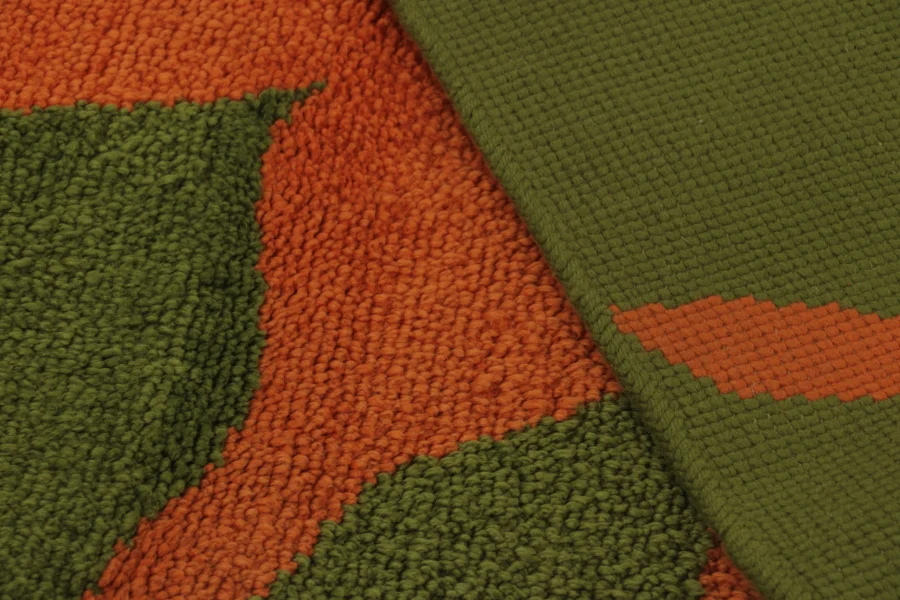 Vintage Swedish Rya Rug