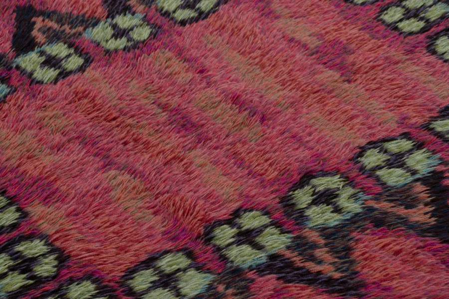 Vintage Swedish Rya Rug