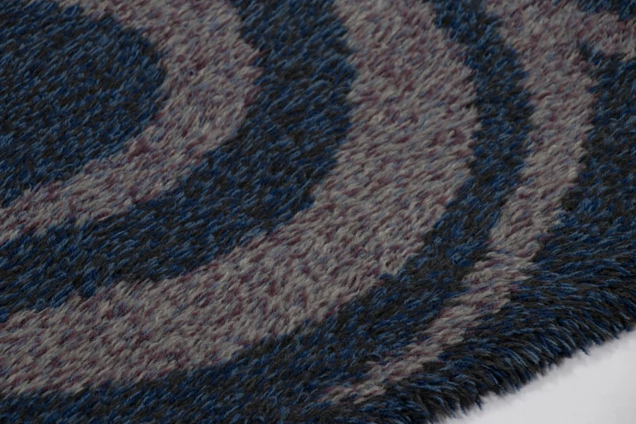 Vintage Swedish Rya Rug