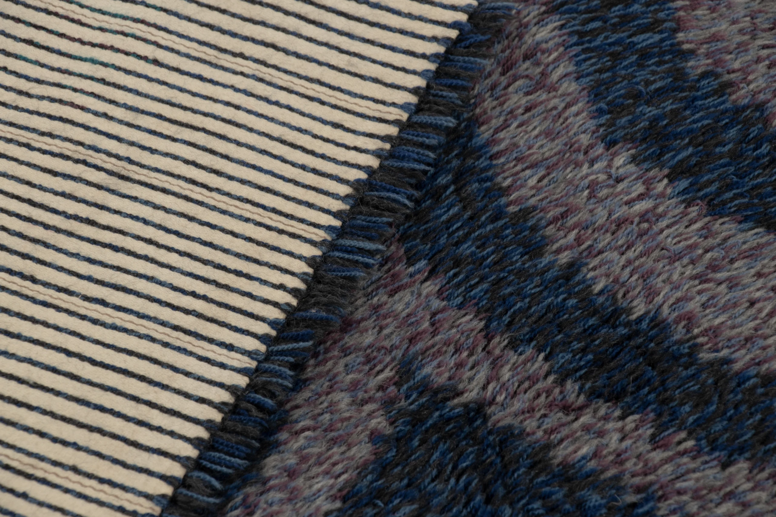 Vintage Swedish Rya Rug