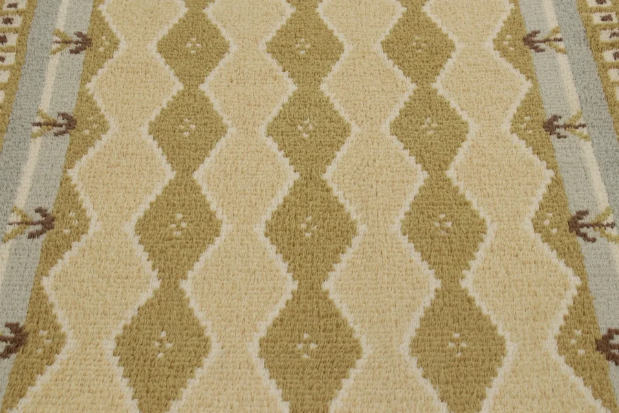 Vintage Swedish Rya Rug