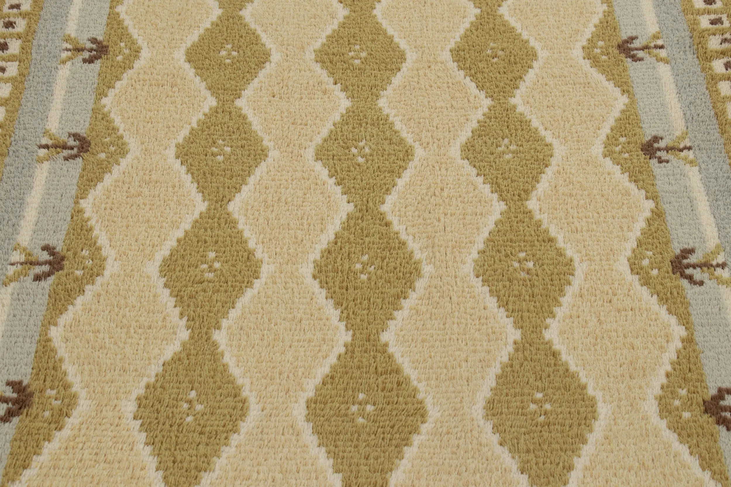 Vintage Swedish Rya Rug