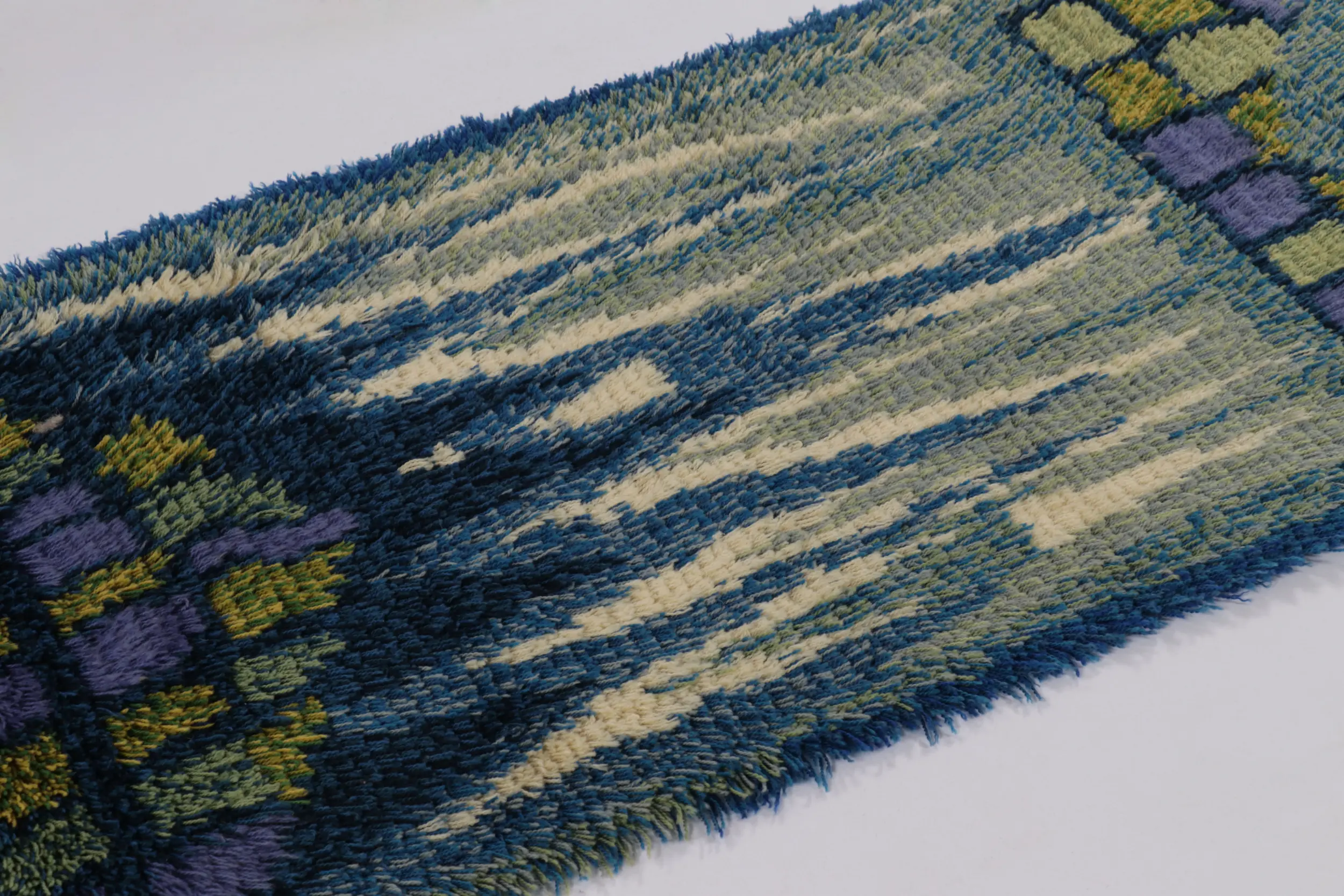 Vintage Swedish Abstract Runner
