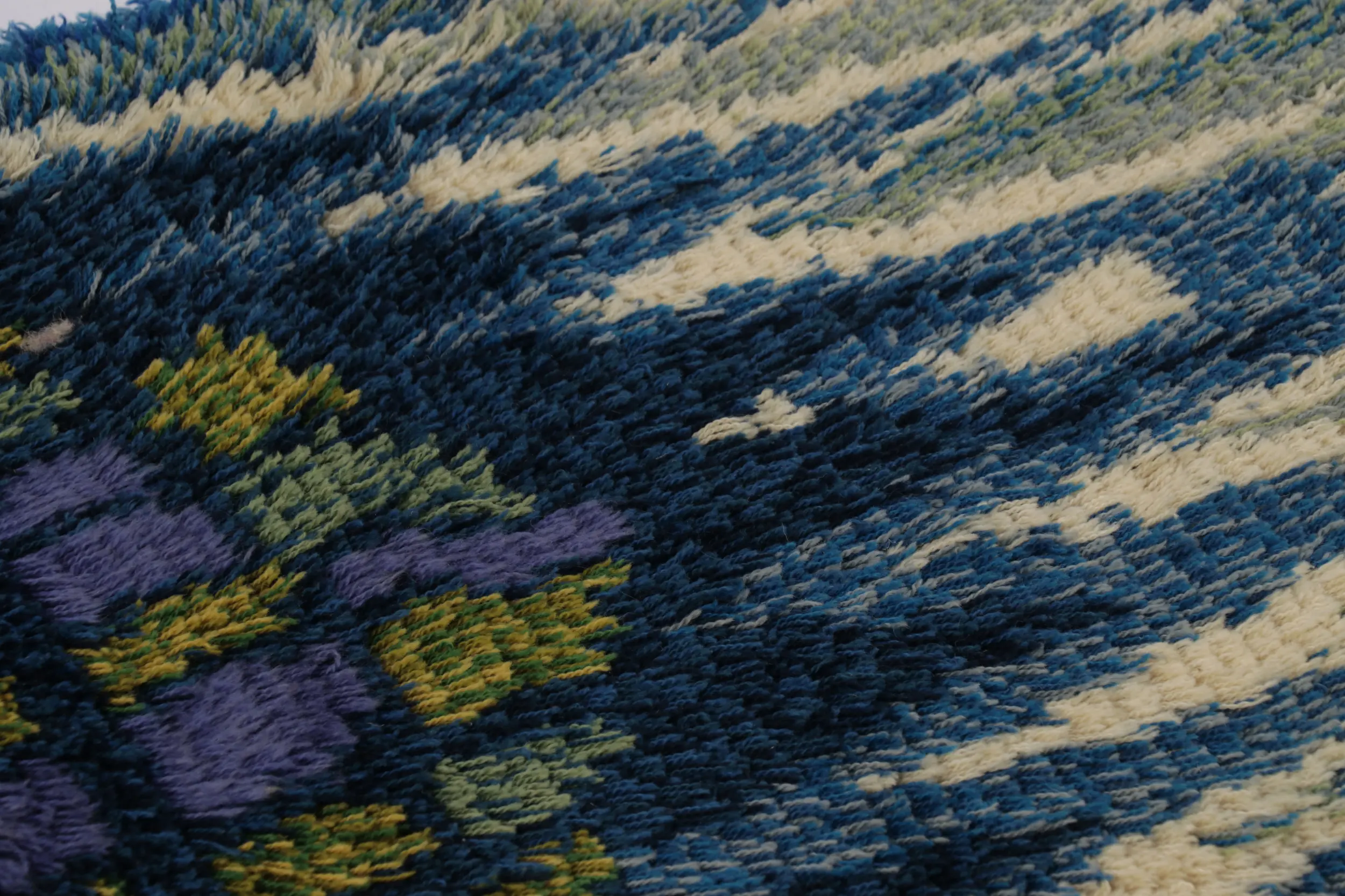 Vintage Swedish Abstract Runner