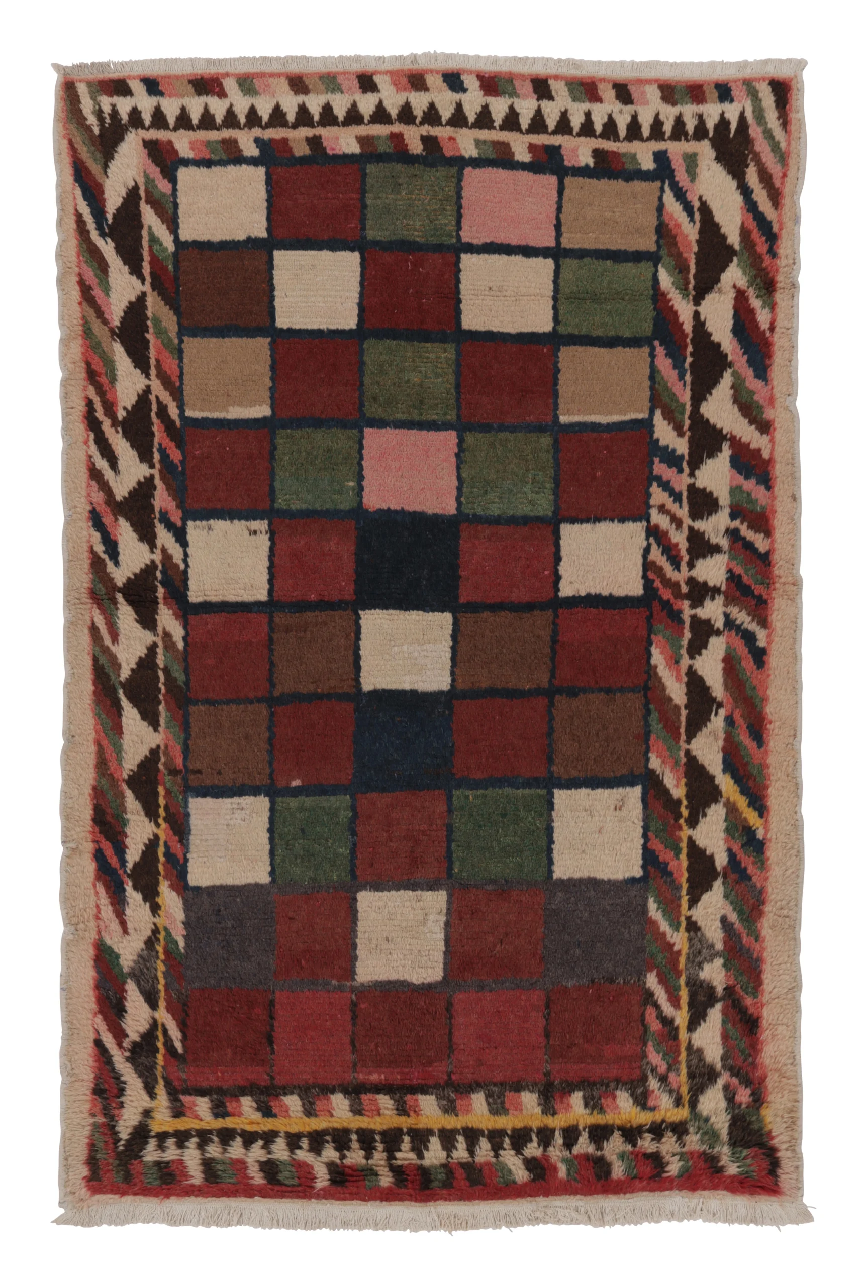 Vintage Swedish Rya Rug