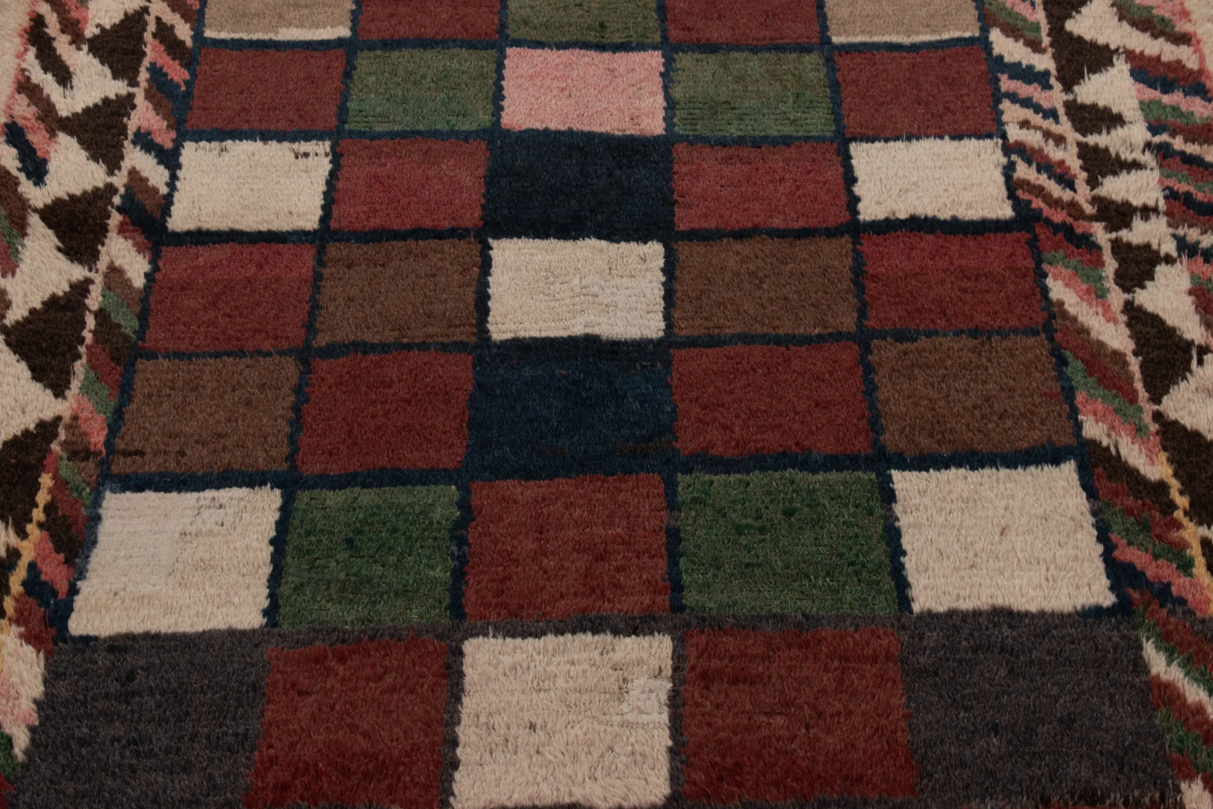Vintage Swedish Rya Rug