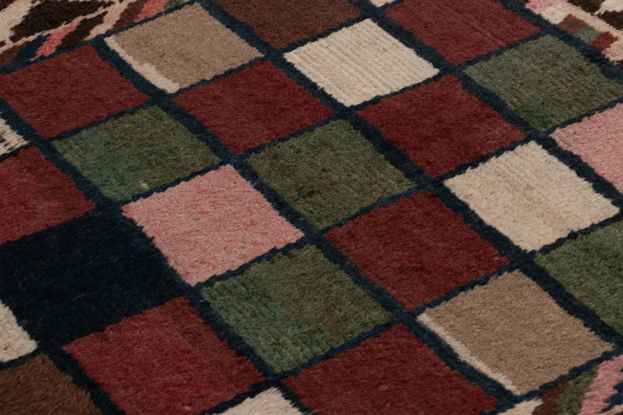 Vintage Swedish Rya Rug