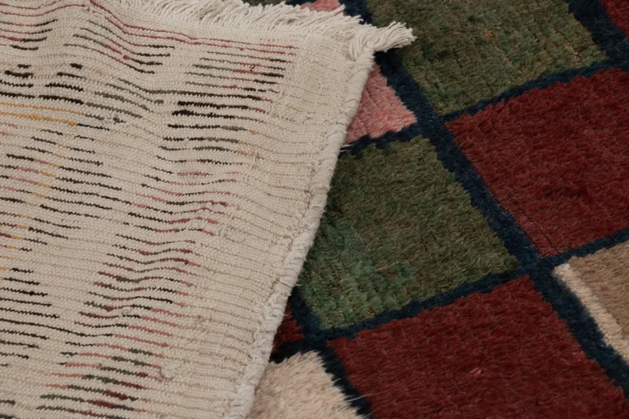 Vintage Swedish Rya Rug