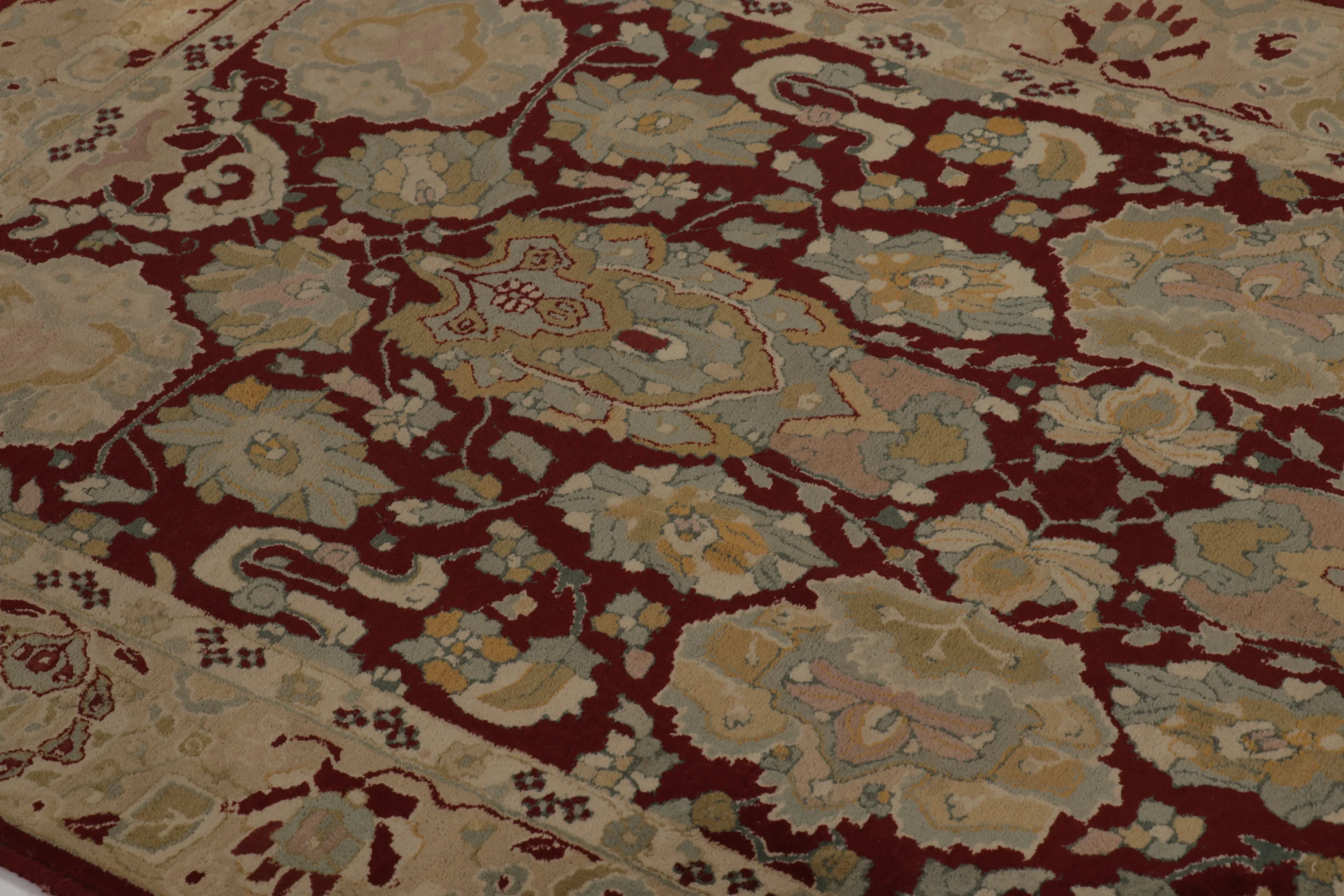 Antique Tetex Hooked Rug