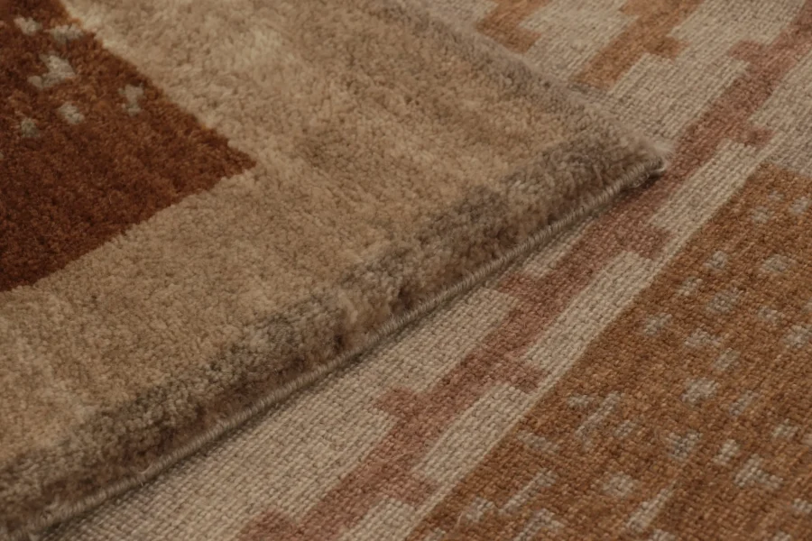 French Art Deco Geometric Rug