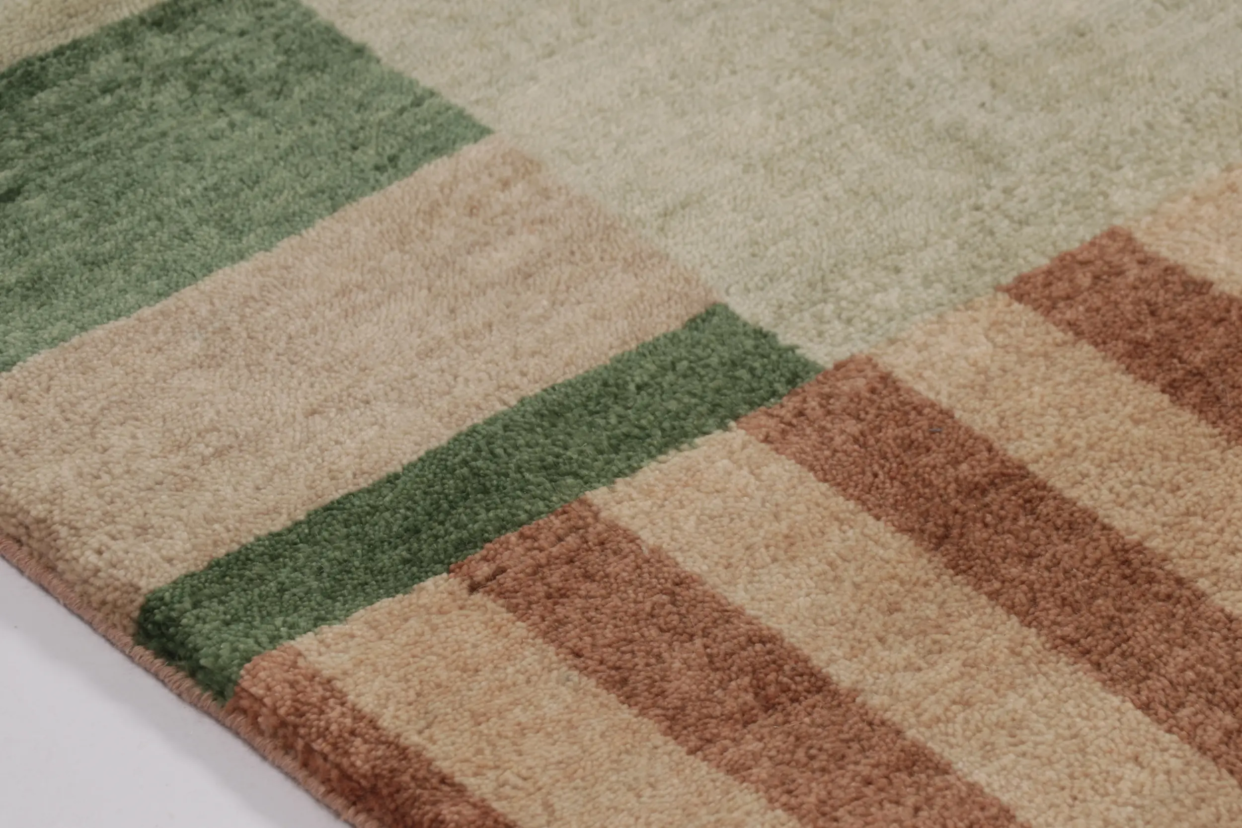 French Art Deco Square Rug