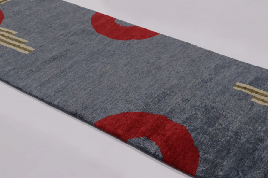 French Art Deco Runner Rug
