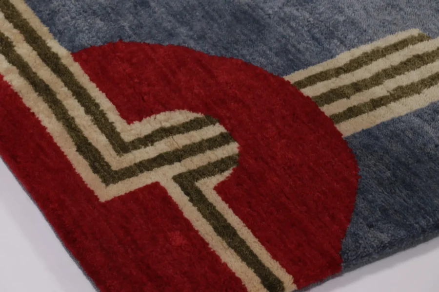 French Art Deco Runner Rug