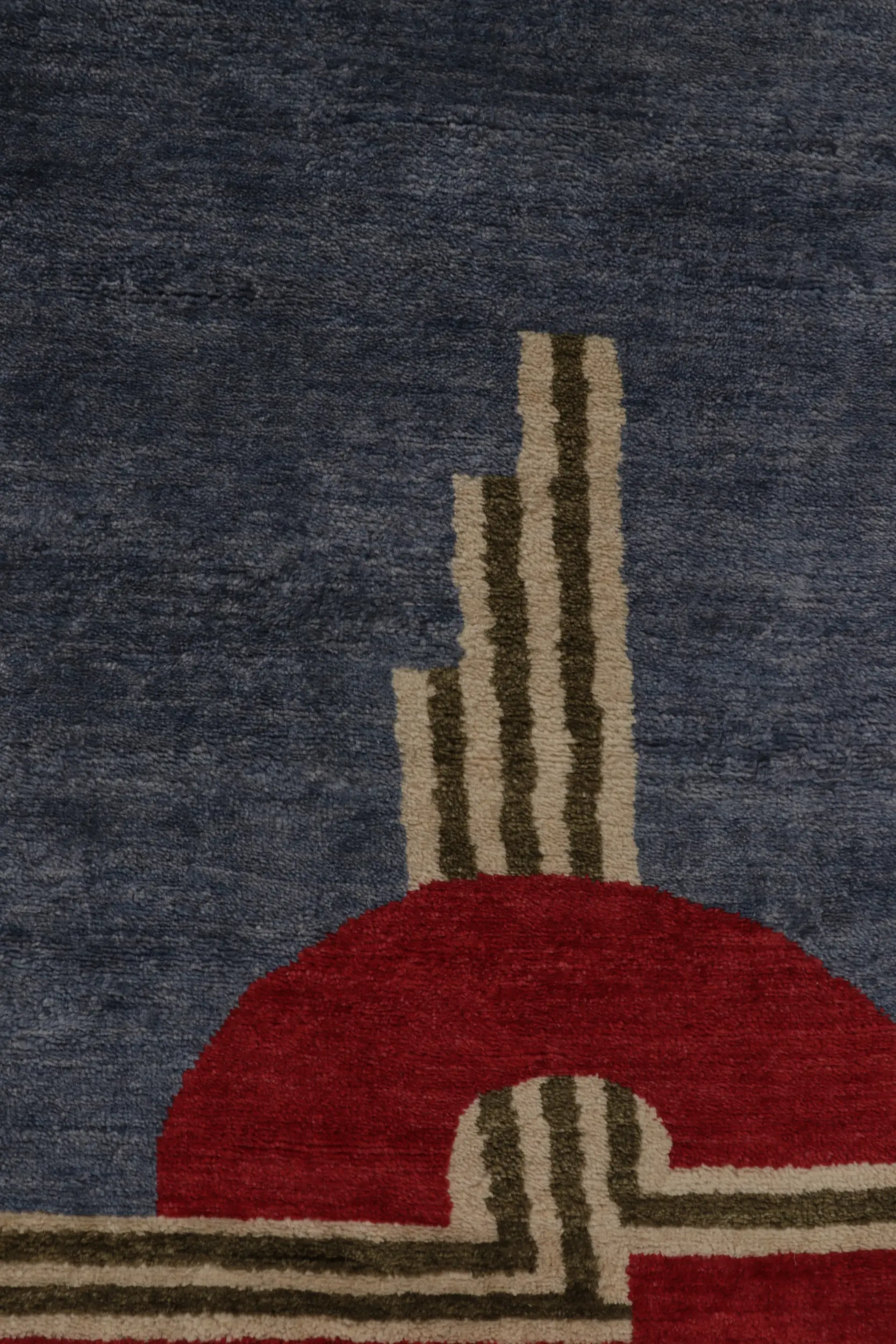French Art Deco Runner Rug