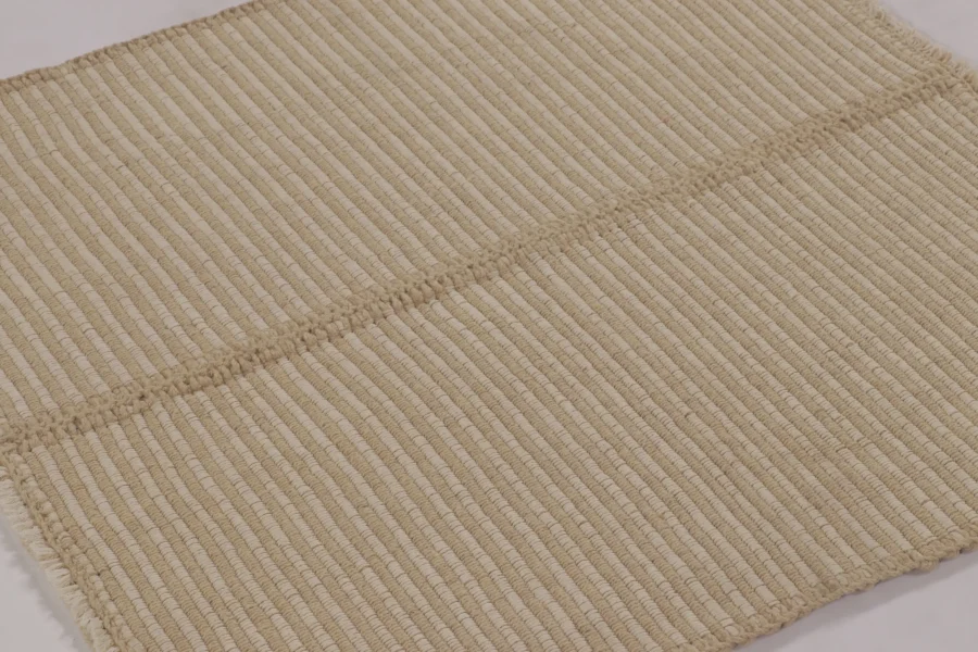Striped Kilim Square Rug
