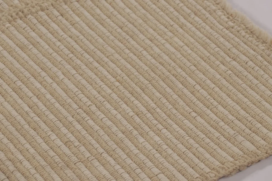 Striped Kilim Square Rug
