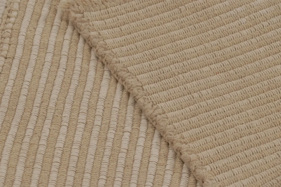 Striped Kilim Square Rug