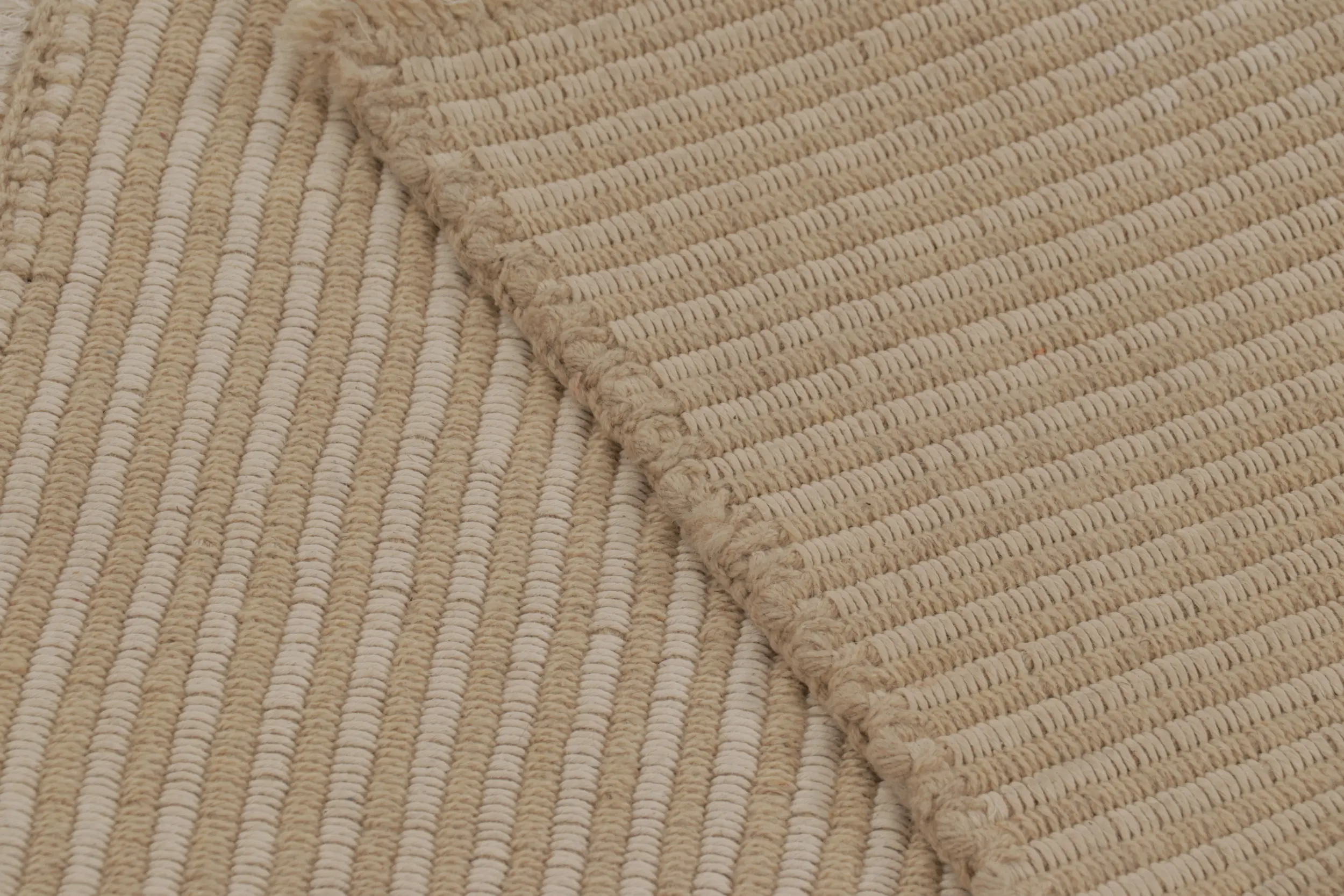 Striped Kilim Square Rug