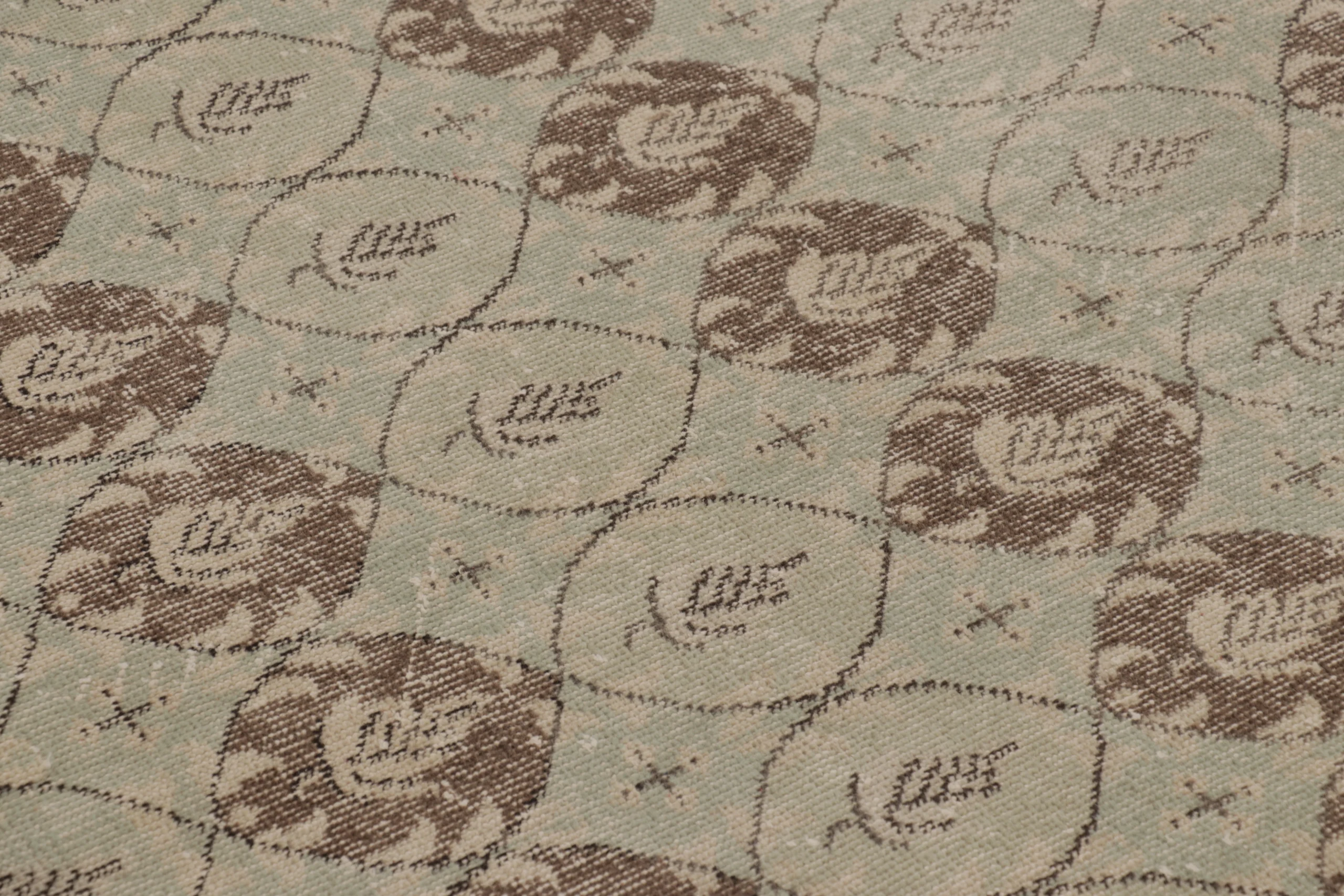Vintage Turkish Distressed Runner Rug