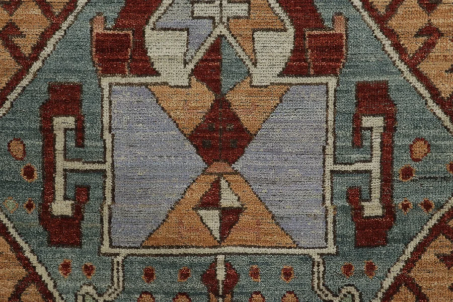 Burano Geometric Runner Rug