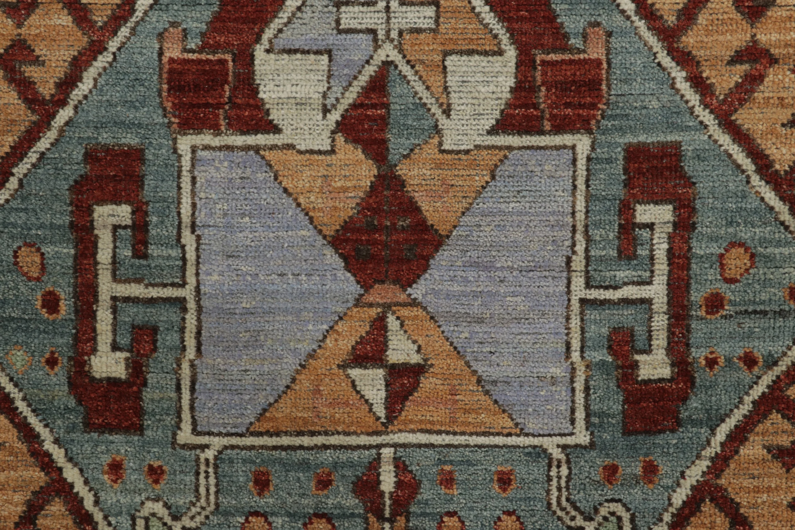 Burano Geometric Runner Rug