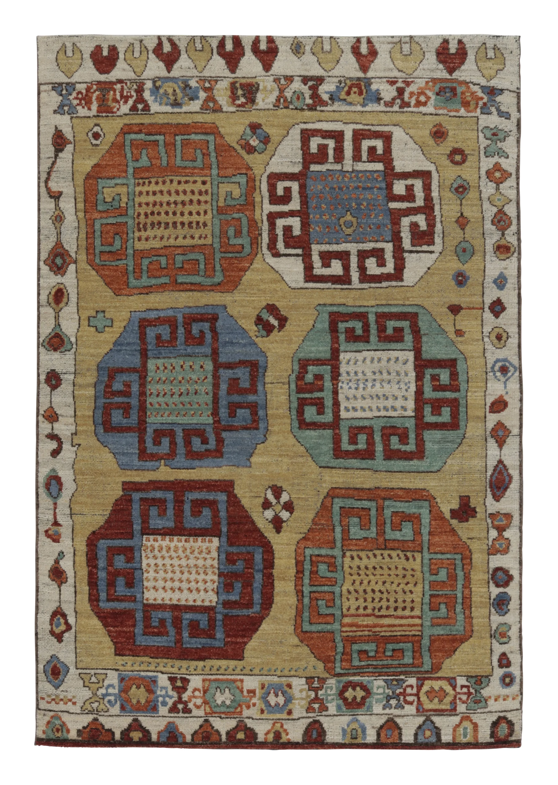 Burano Geometric Medallion Rug