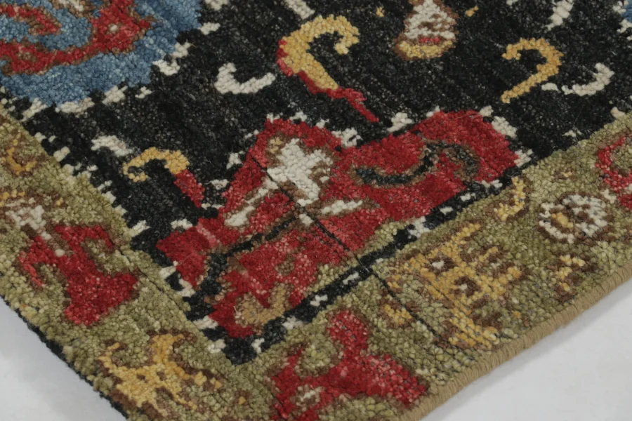 Burano Geometric Circle Rug