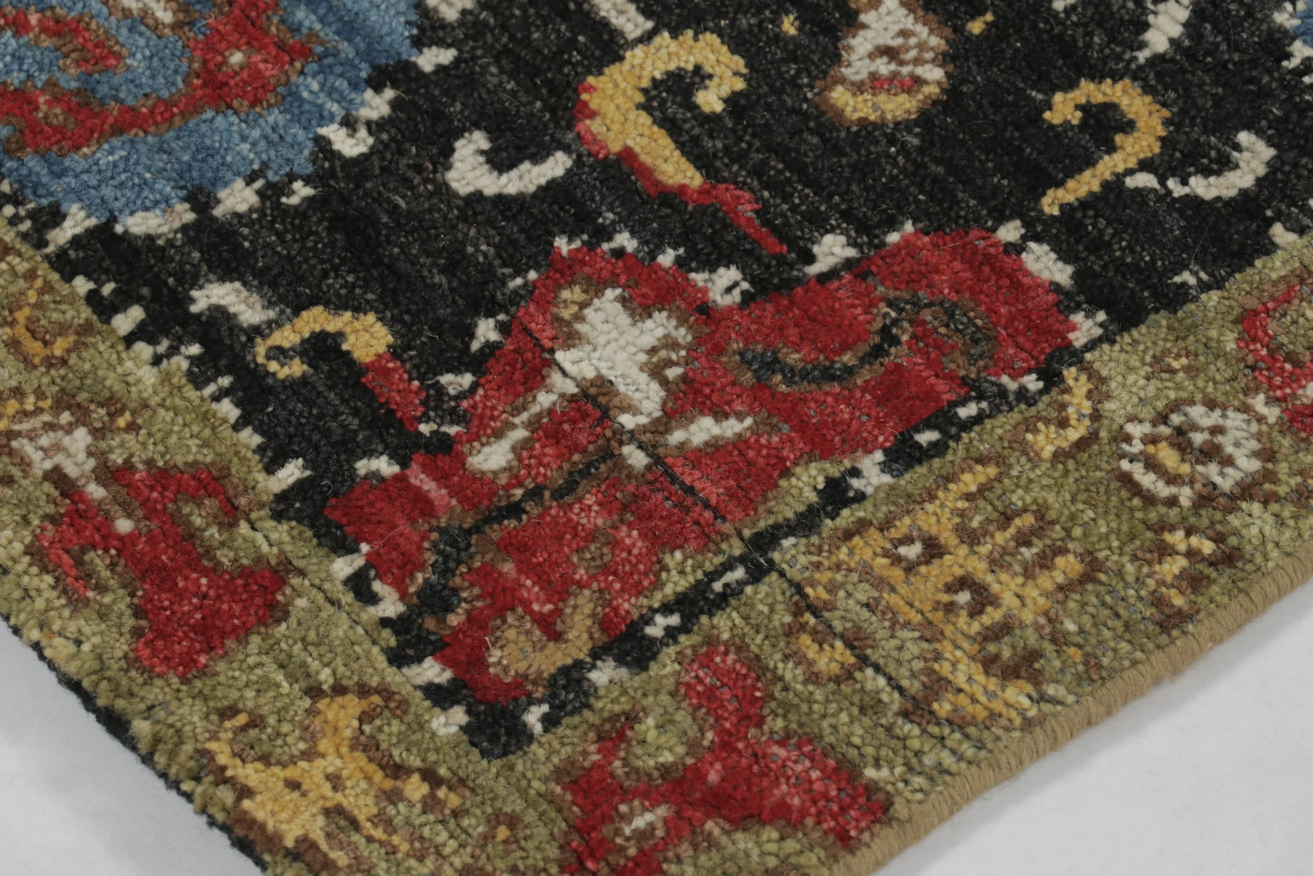 Burano Geometric Circle Rug