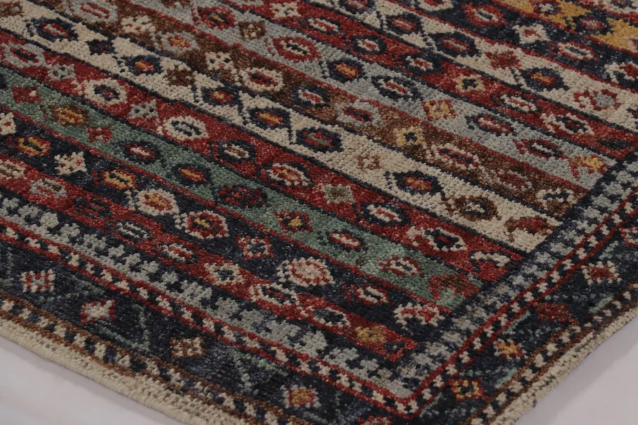 Classic Burano Ghiordes Inspired Rug