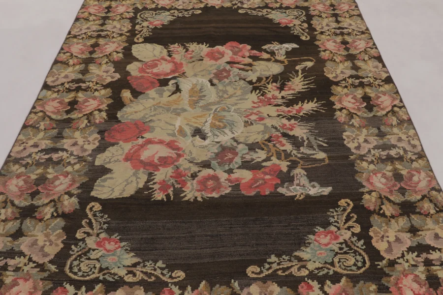 Vintage Moldovan Bessarabian Kilim