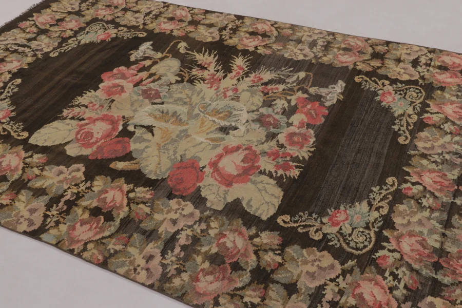 Vintage Moldovan Bessarabian Kilim