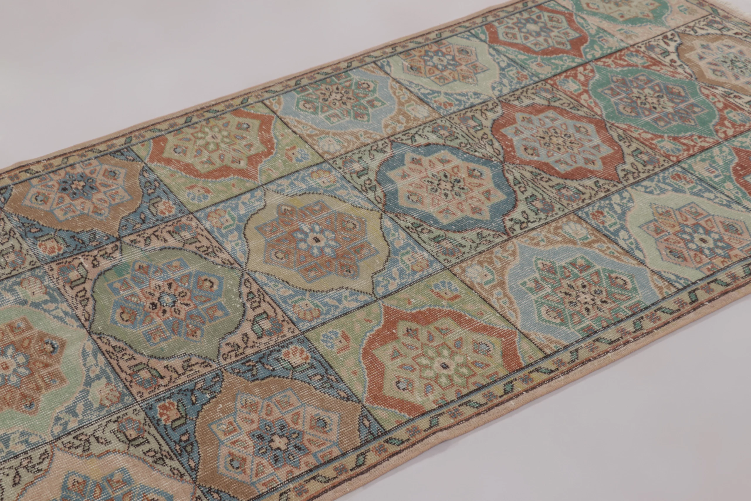 Vintage Turkish Distressed Rug