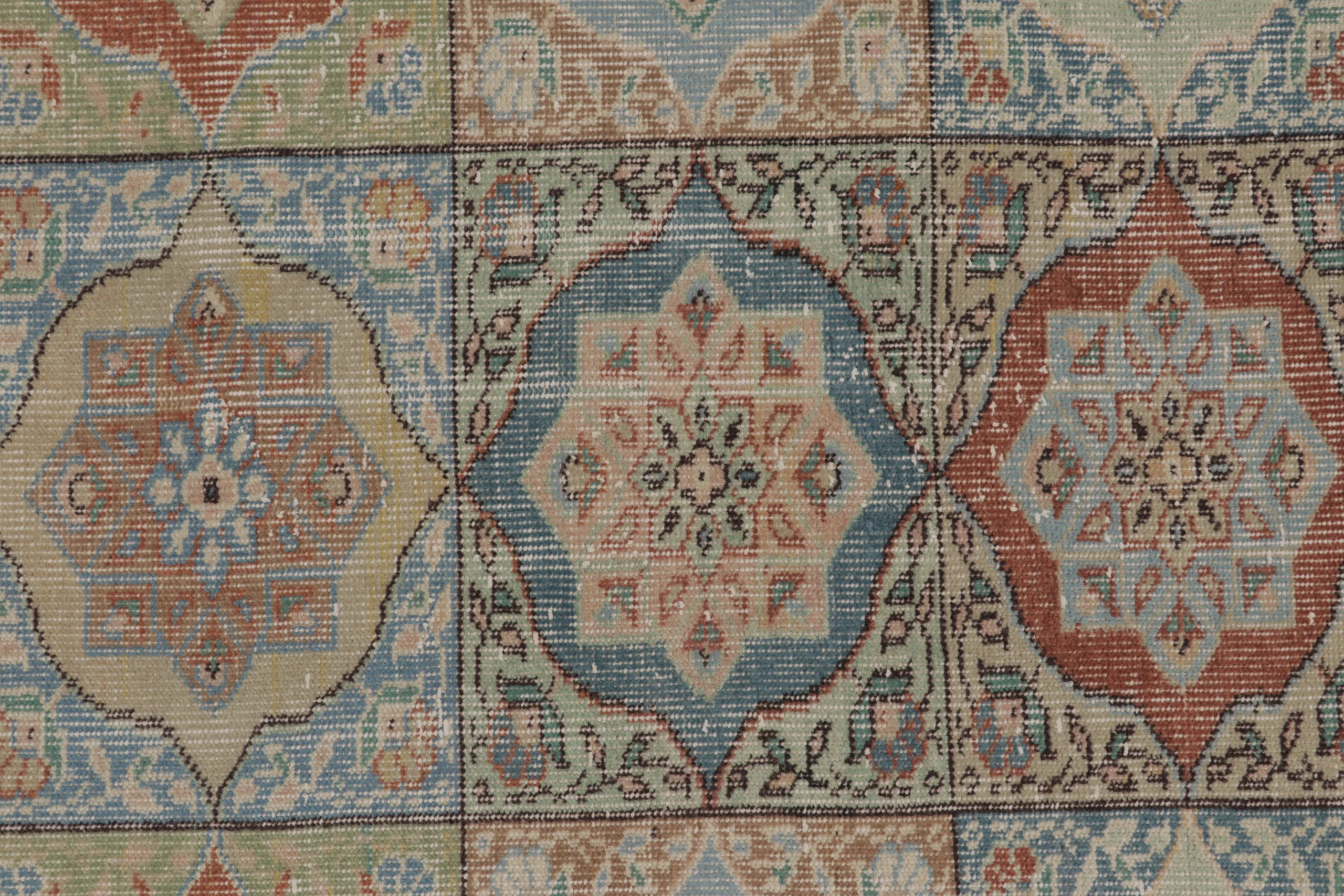 Vintage Turkish Distressed Rug
