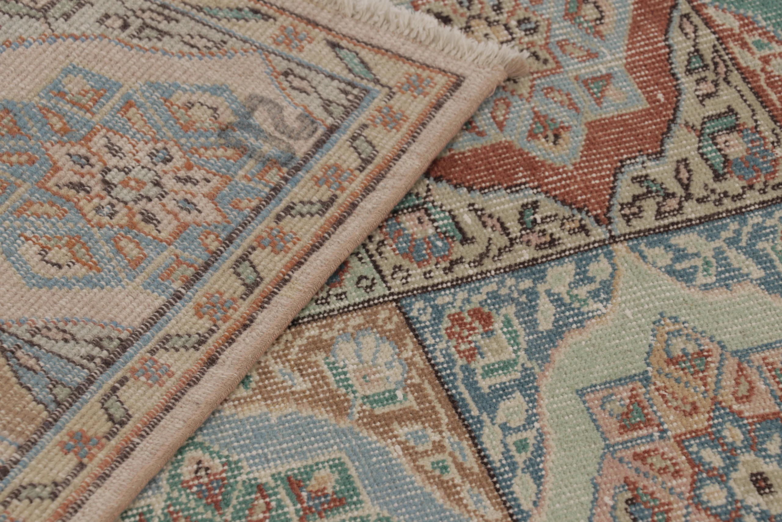 Vintage Turkish Distressed Rug