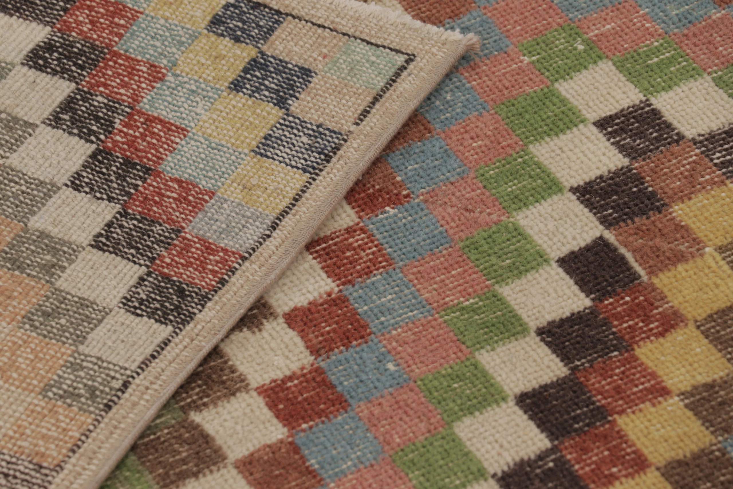 Vintage Turkish Distressed Rug
