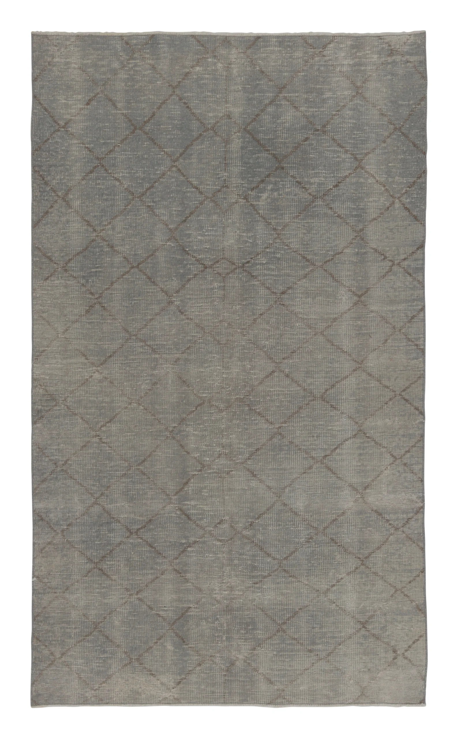 Vintage Turkish Distressed Rug