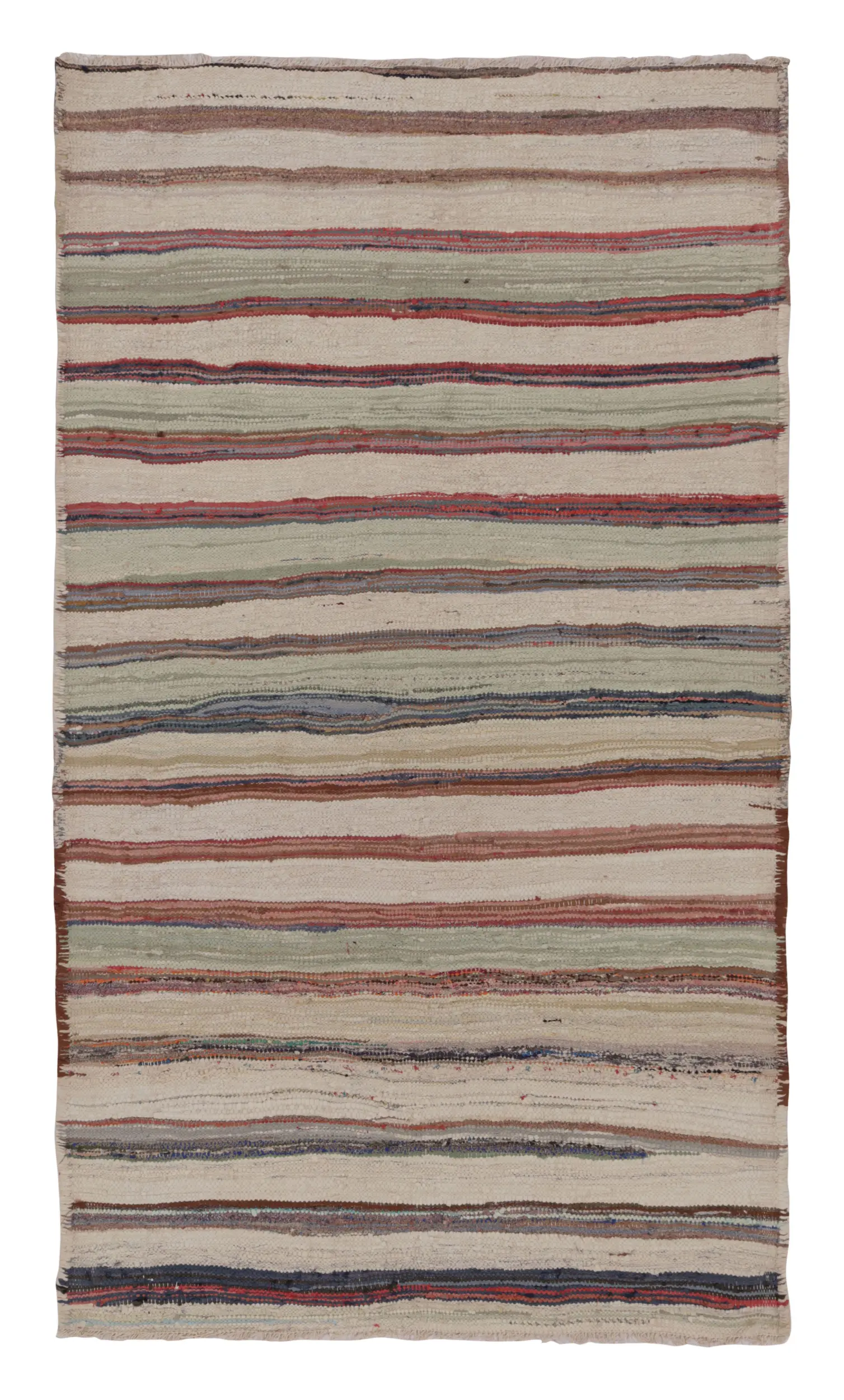 Vintage Persian Striped Kilim
