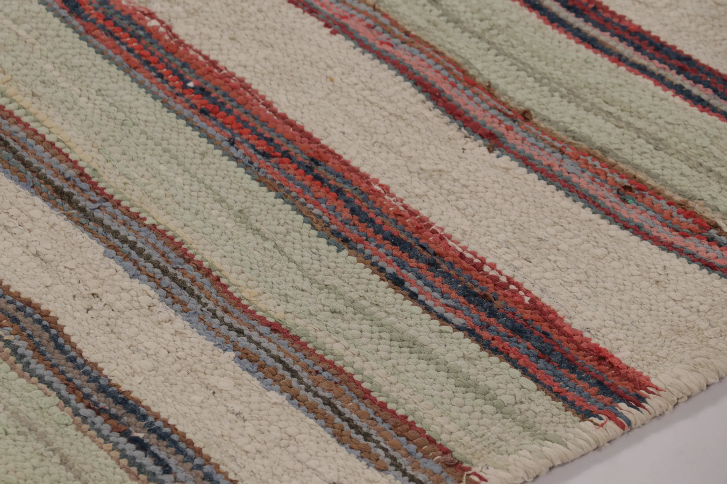 Vintage Persian Striped Kilim