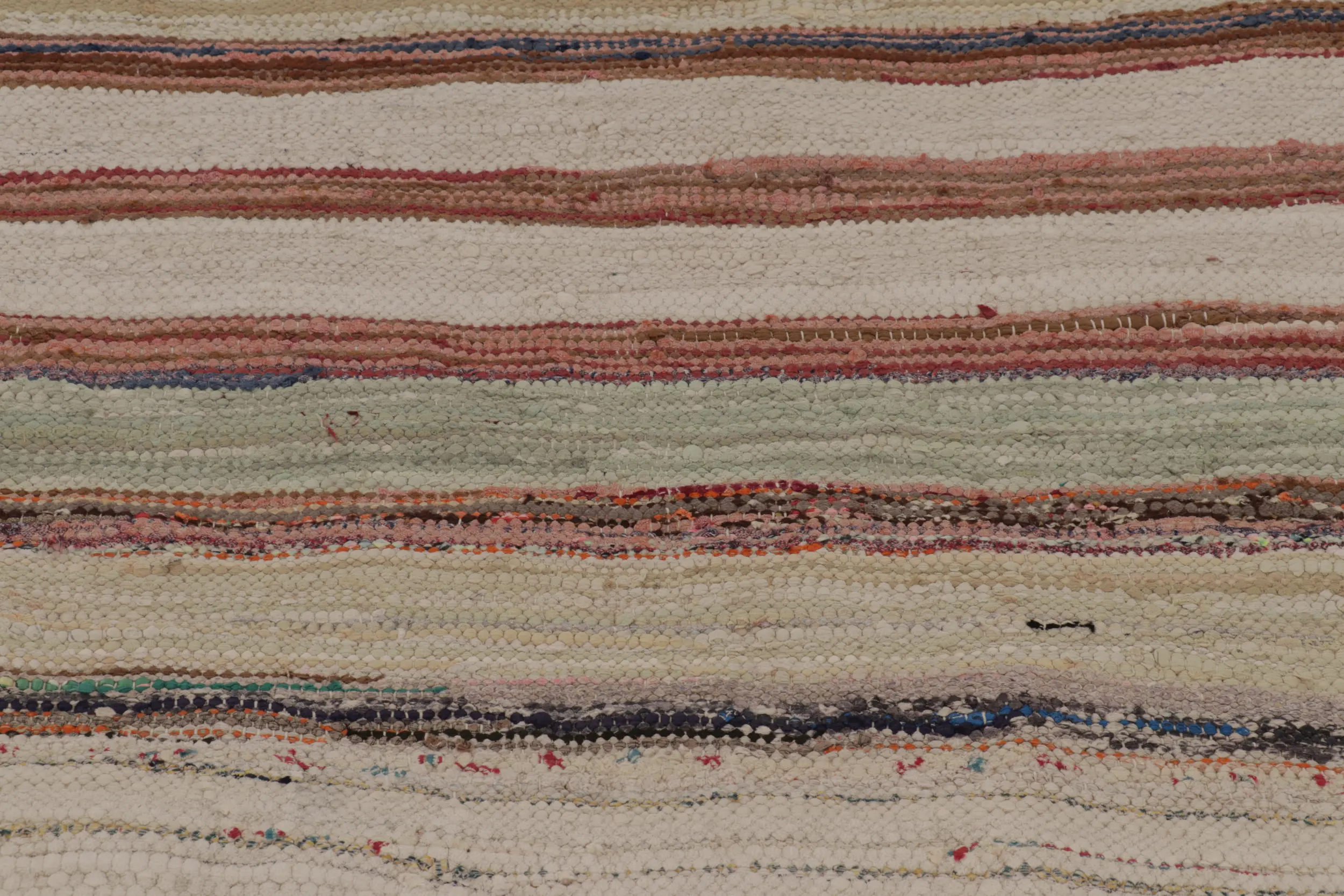 Vintage Persian Striped Kilim