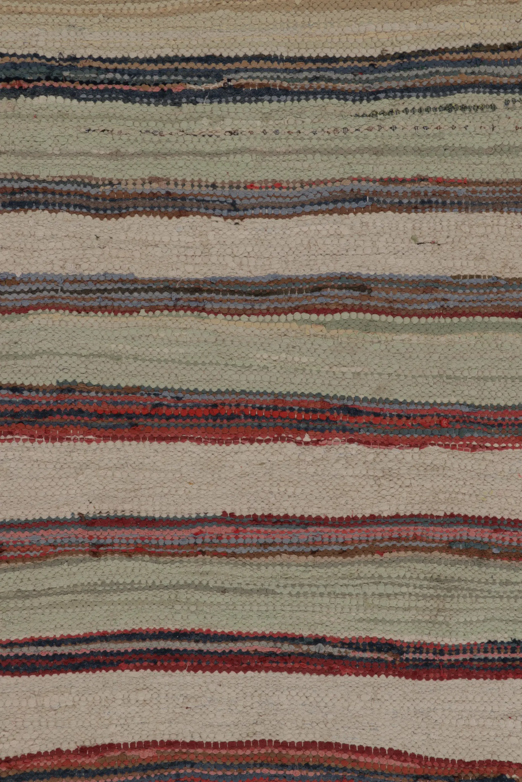 Vintage Persian Striped Kilim