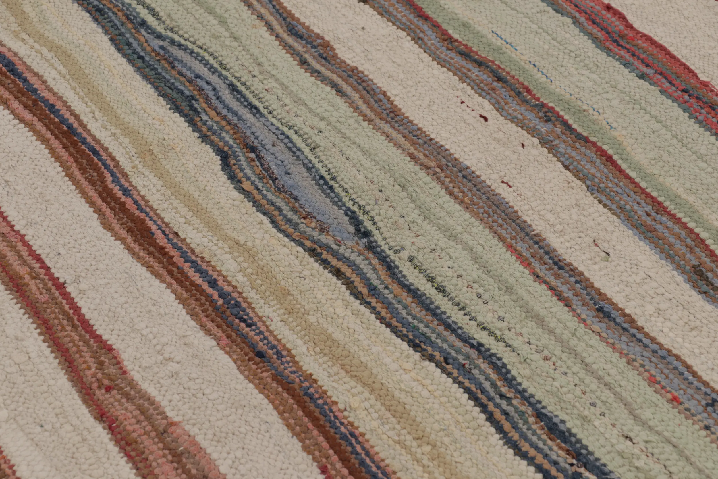 Vintage Persian Striped Kilim