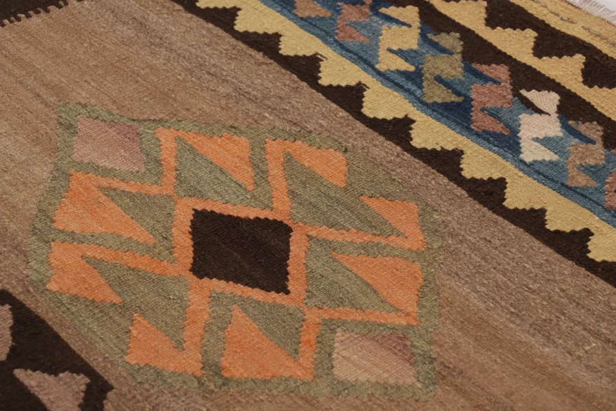Vintage Persian Runner Kilim