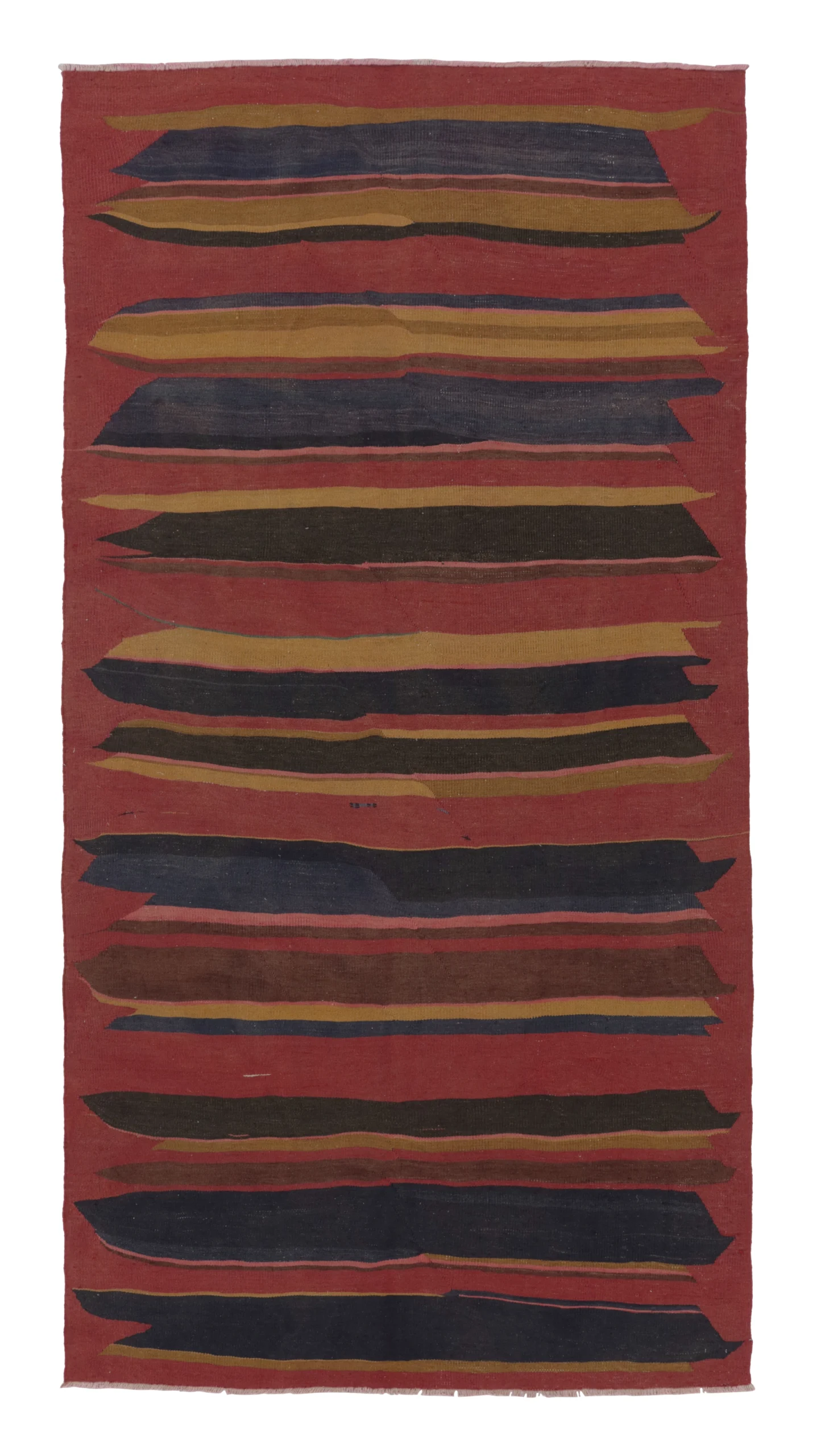 Vintage Persian Striped Kilim