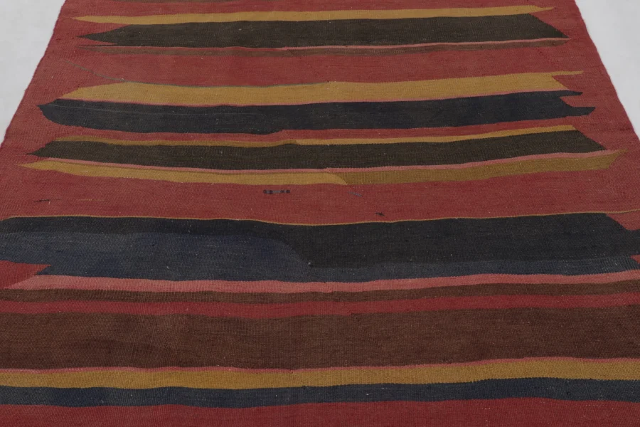 Vintage Persian Striped Kilim
