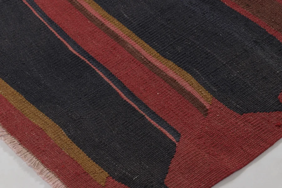 Vintage Persian Striped Kilim