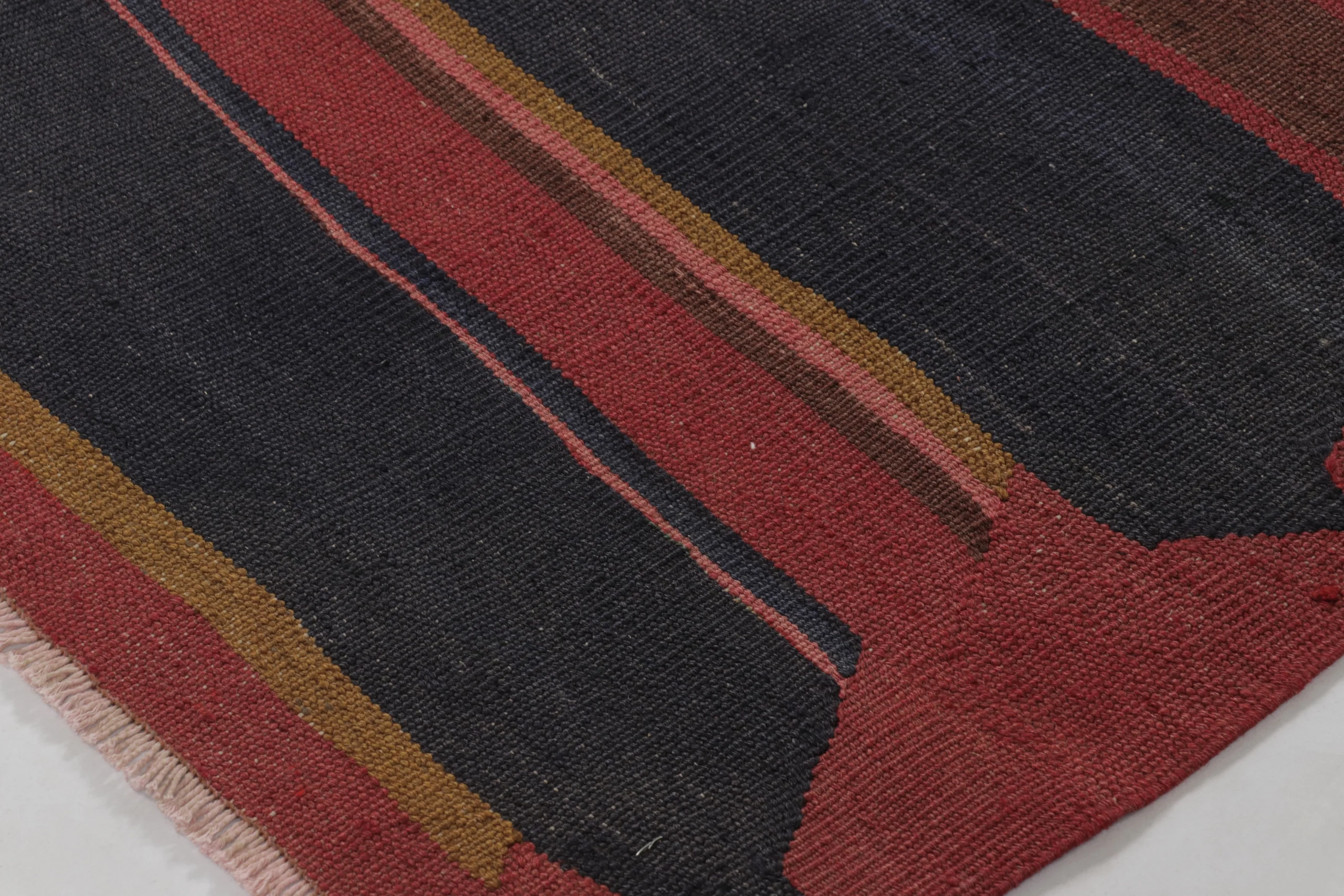 Vintage Persian Striped Kilim