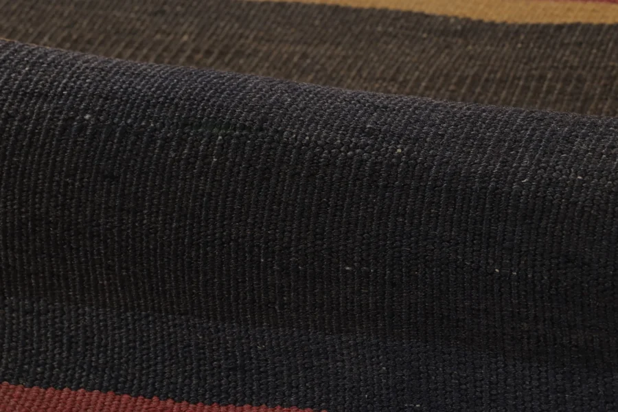 Vintage Persian Striped Kilim