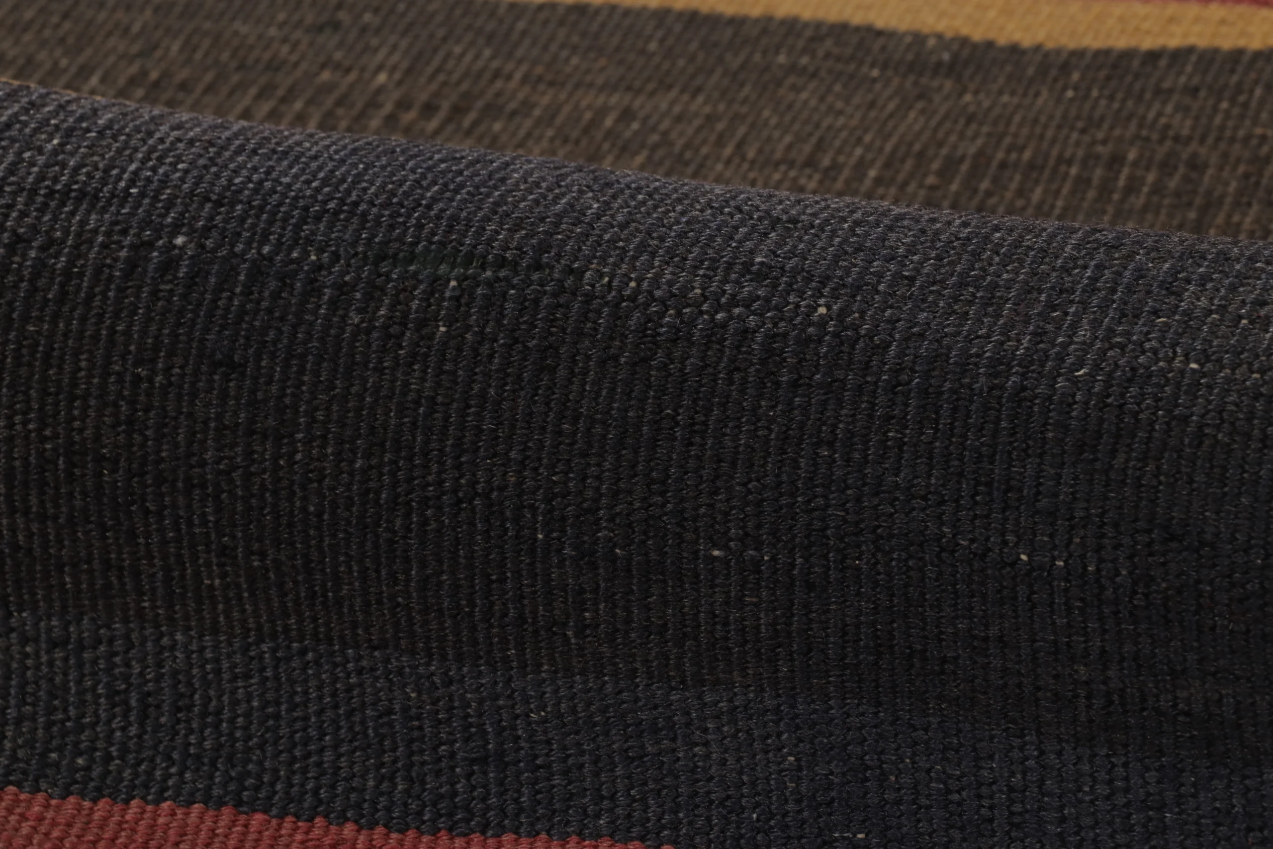Vintage Persian Striped Kilim