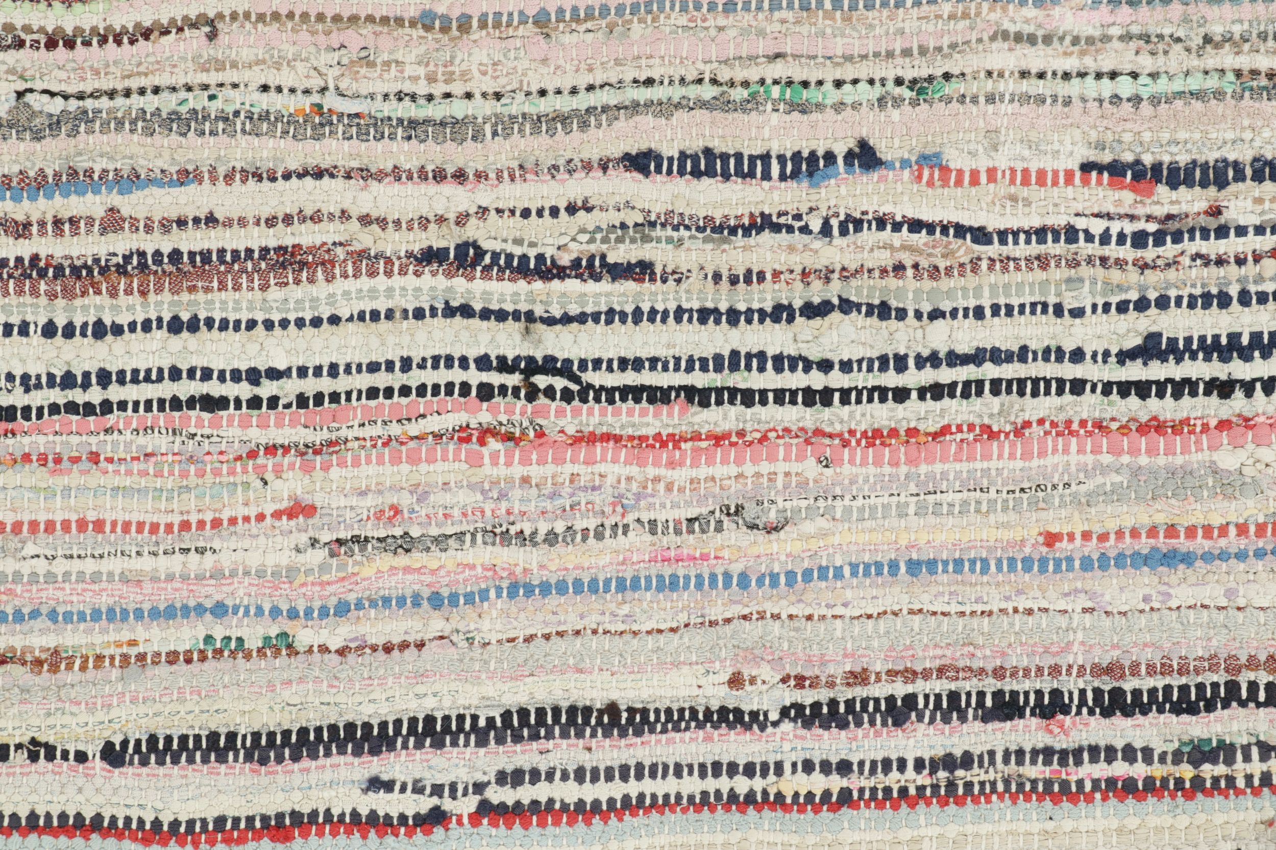 Vintage Persian Striped Kilim