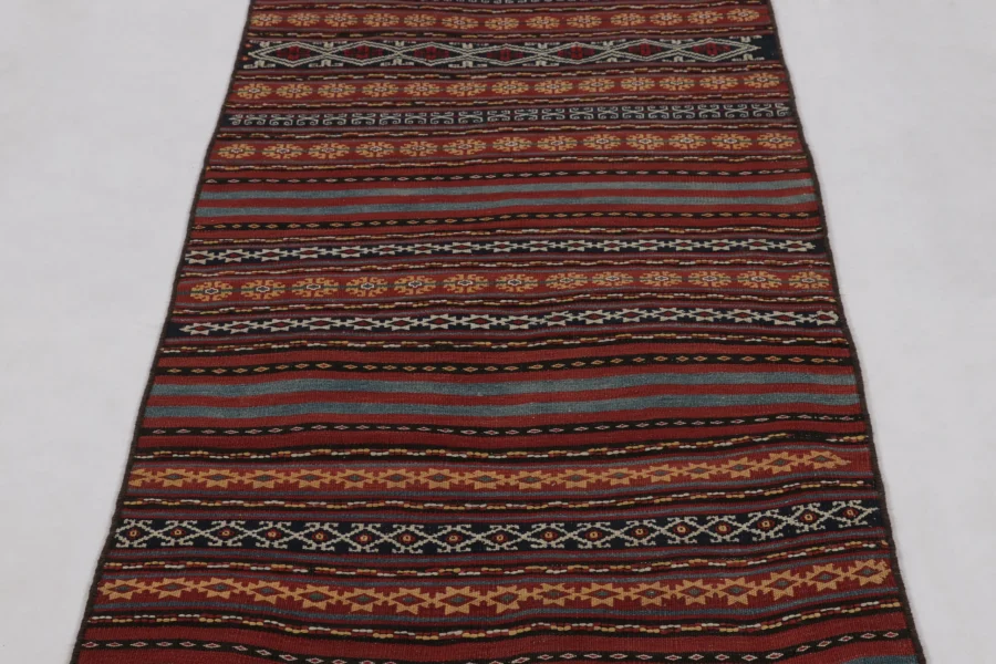 Vintage Persian Runner Kilim